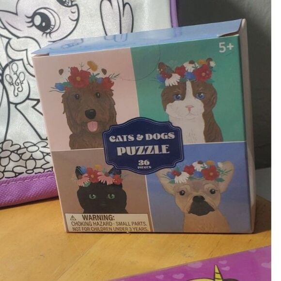 Mixed Lot of My Little Pony Purse, Puzzle, Calendar, Note Pad and Baby Blanket - Picture 4 of 7